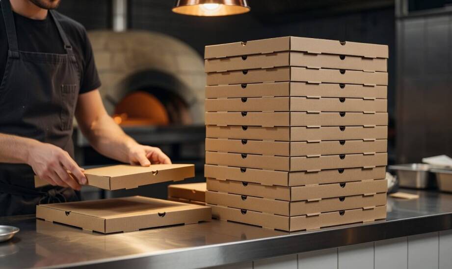 Dlaczego powtarzalność partii pudełek do pizzy ma znaczenie w lokalach z dużą liczbą dowozów