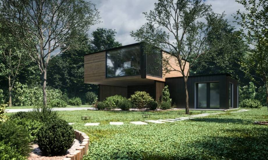 Zastosowanie gontów czarnych w architekturze minimalistycznej