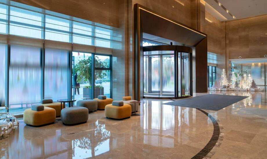 How can entrance mats for businesses increase user safety?