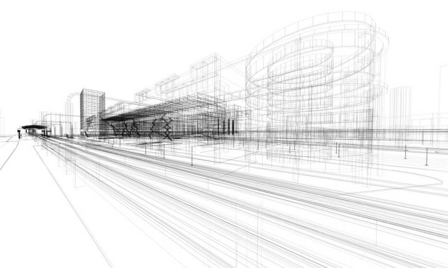 Wyjątkowe przykłady kompozycji diagonalnej w rysunku architektonicznym