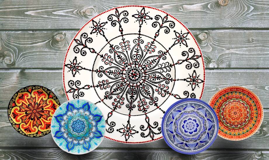 Hand-decorated breakfast plates – what makes them unique?