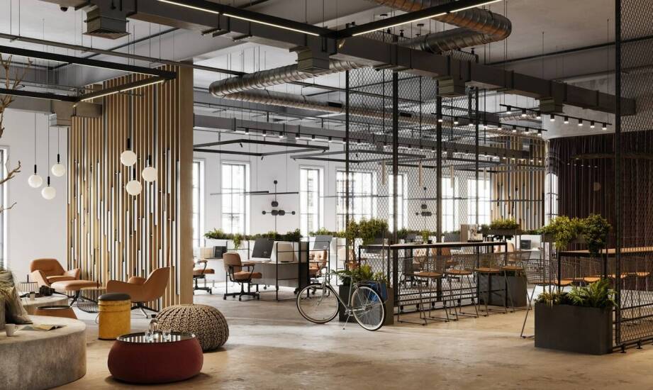 Schody drewniane w stylu industrialnym – nowoczesność i surowa elegancja
