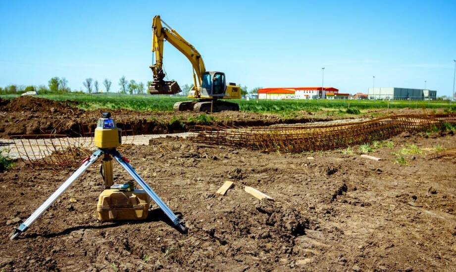 Wpływ geodezyjnych pomiarów na wykopy pod ławy fundamentowe