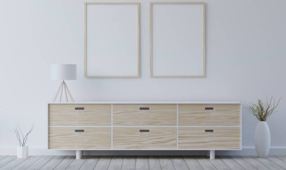 Komoda mango jako element skandynawskiej aranżacji wnętrz