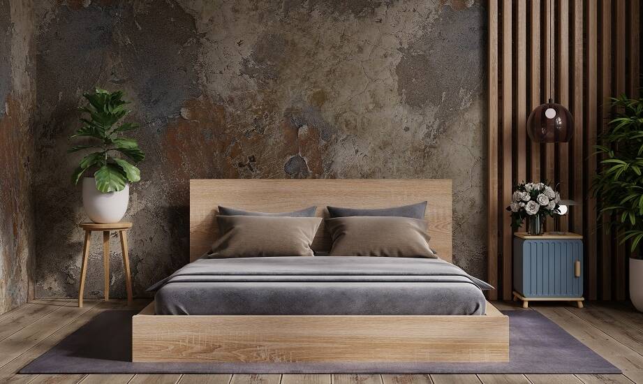 Łóżko drewniane 160 x 200 o minimalistycznym designie: prostota i funkcjonalność