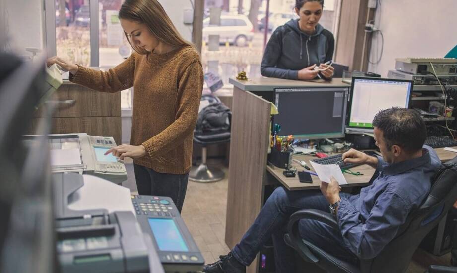 Leasing kserokopiarek a nowoczesne technologie w biurze