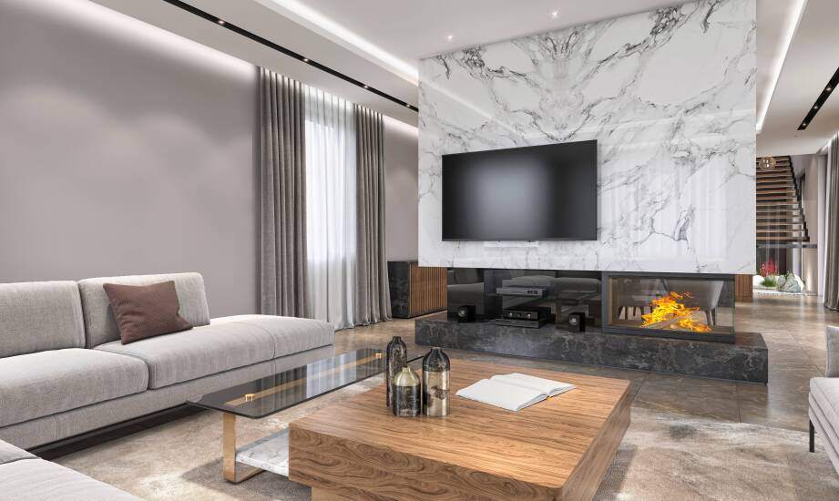 Różnorodność wzorów płyt marmurowych na ścianę – co oferuje rynek?