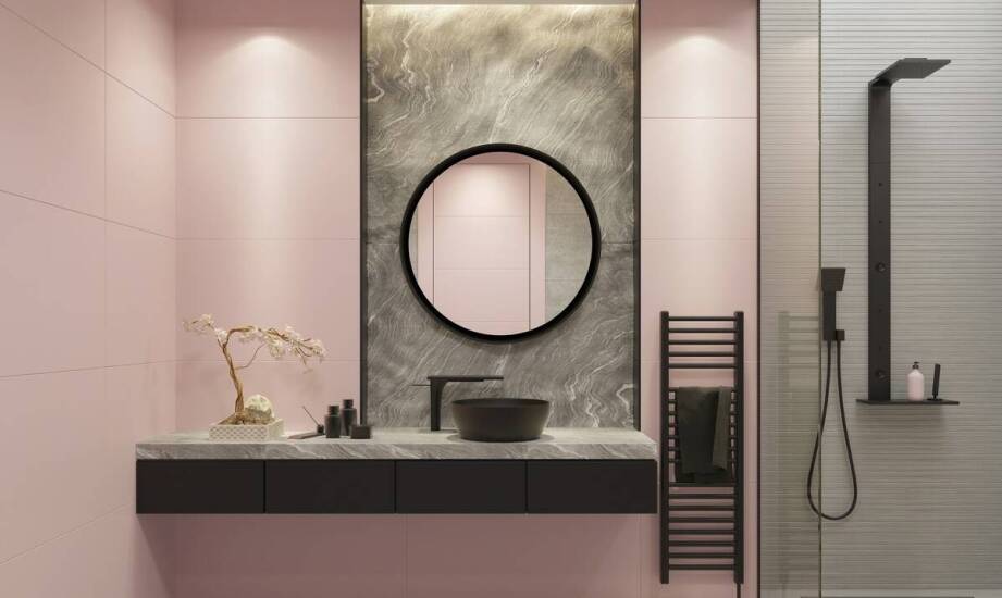 Czarne dodatki łazienkowe: jak łączyć je z armaturą w innych kolorach?