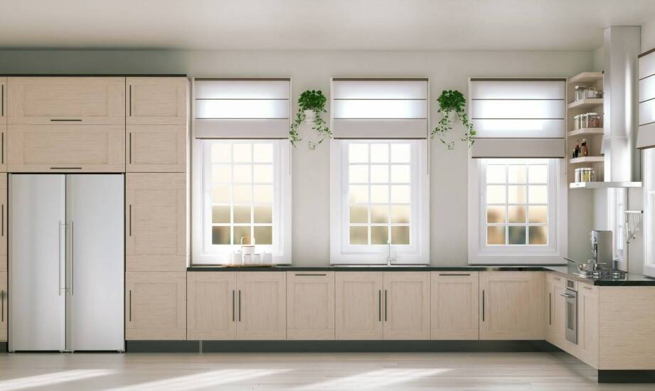 Zalety wyboru rolet rzymskich w kuchni