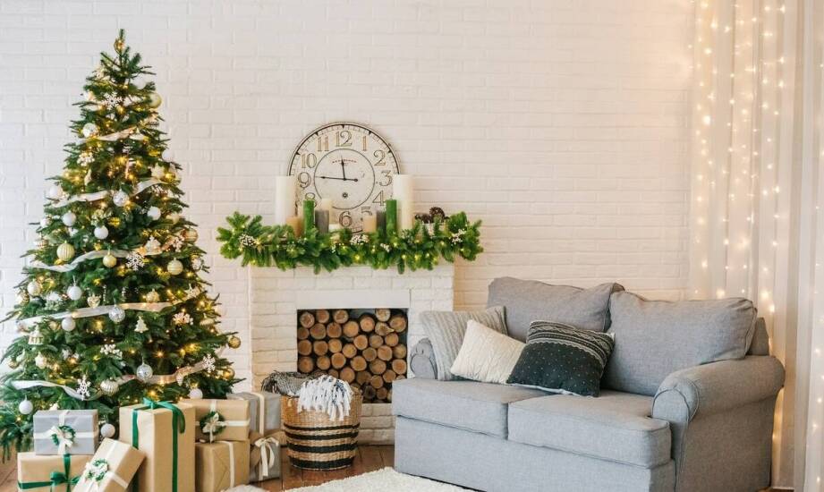 Zastosowanie girland i wieńców w dekoracjach świątecznych