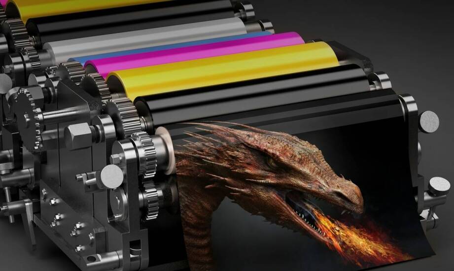 Zastosowanie fluorescencyjnych farb w druku offsetowym – przyciąganie uwagi