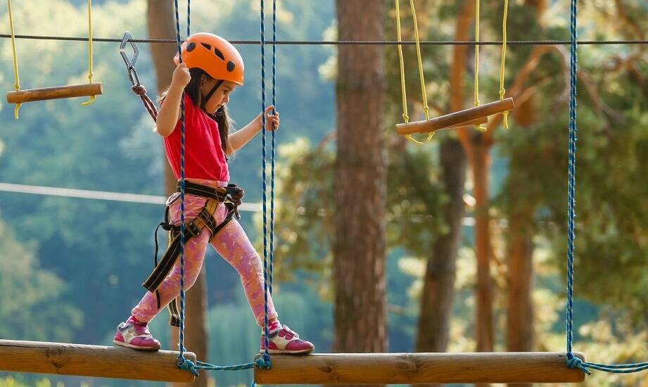 Jakie elementy parku linowego są najbardziej atrakcyjne dla przedszkolaków?