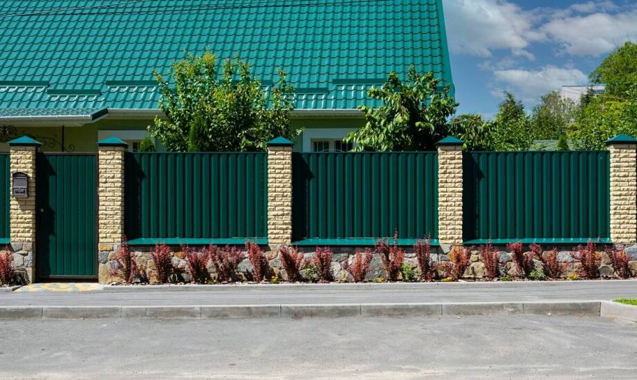 Różnorodność wzorów i kolorów płotów panelowych dla domu