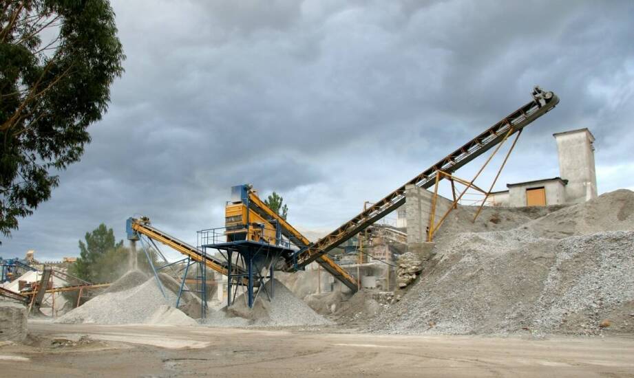 Proces przetwarzania gruzu budowlanego na kruszywo