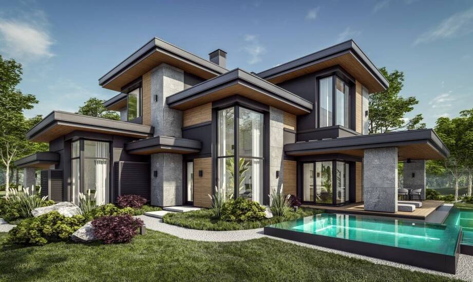 Wizualizacja elewacji budynku a trendy w nowoczesnej architekturze