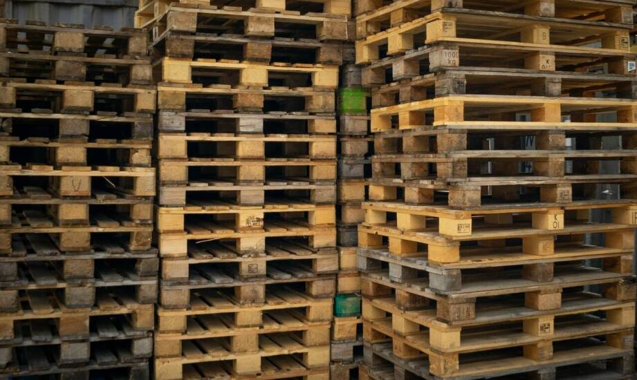 Palety przemysłowe – zastosowanie w transporcie, magazynowaniu i produkcji