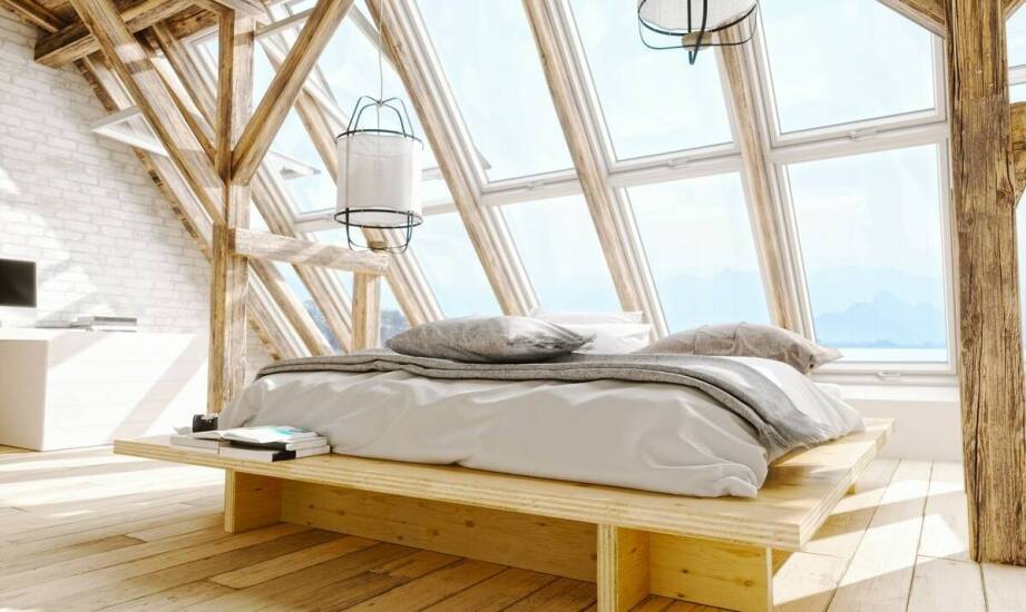 Łóżko drewniane z podnoszonym stelażem – wygoda, funkcjonalność i styl wnętrza