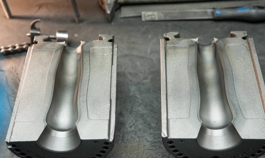 Stufen der Herstellung von Spritzgussformen