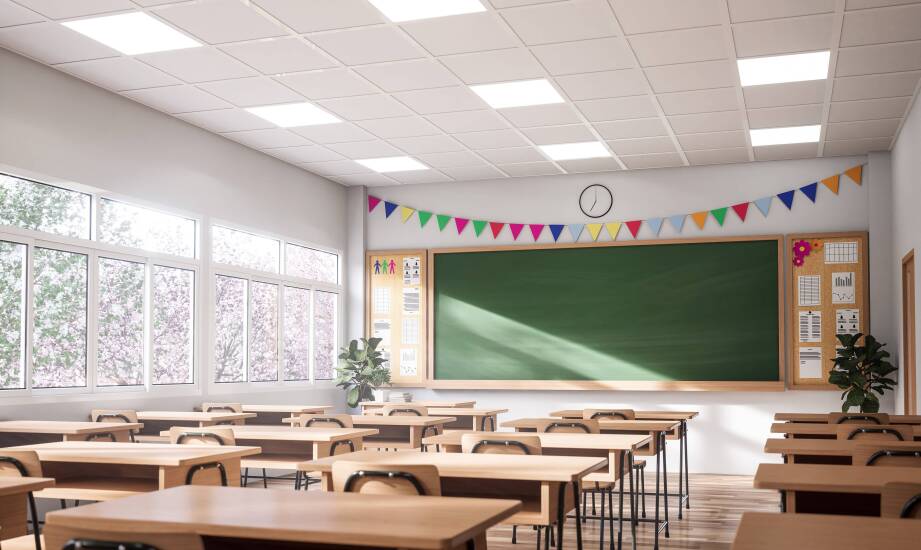 Zastosowanie profili LED sufitowych w przestrzeniach edukacyjnych