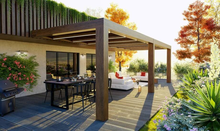 Jakie korzyści niesie zadaszenie tarasu przy użyciu aluminium malowanego proszkowo?