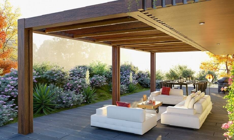 Nowoczesne rozwiązania dla zadaszonych tarasów drewnianych