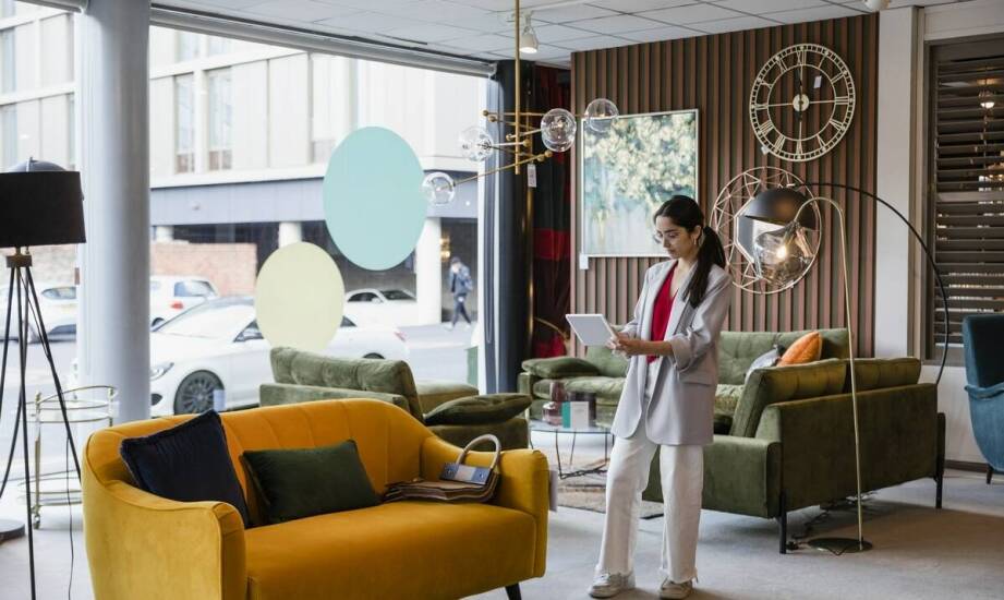 Stylizacje biurowe z torebką 3 komory A