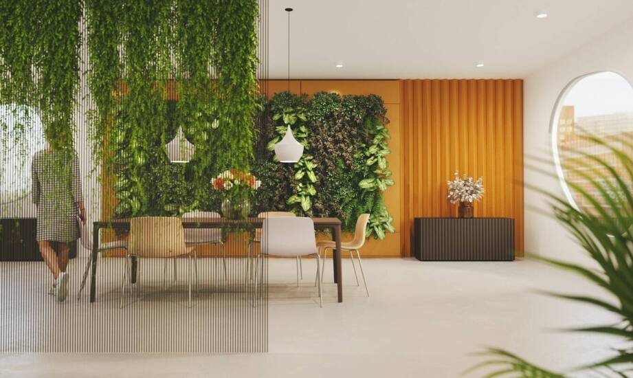 Donice z włókna szklanego jako narzędzie do tworzenia zielonych ścian