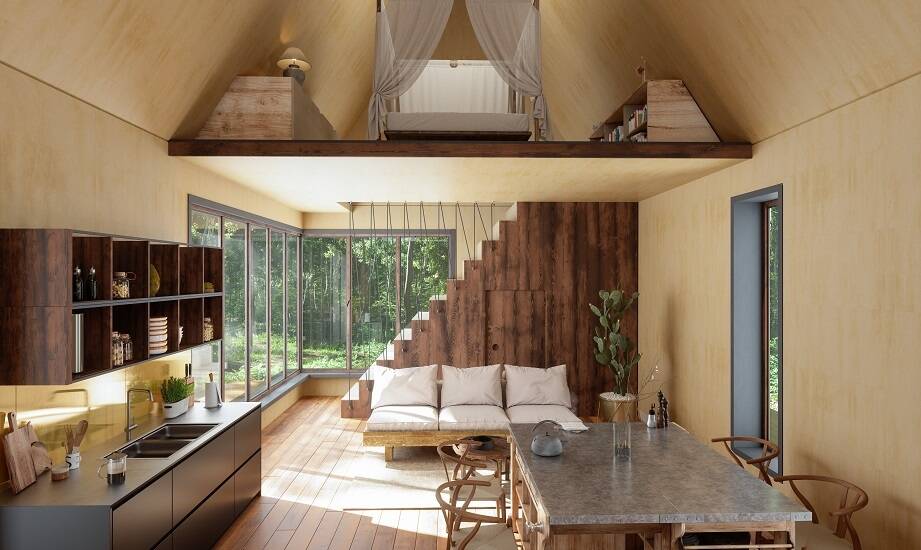 Personalizacja wnętrza domku 35m² – jakie możliwości oferuje rynek?