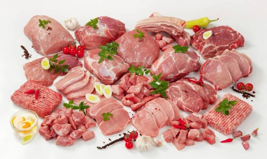 What elements determine the high quality of pork meat?