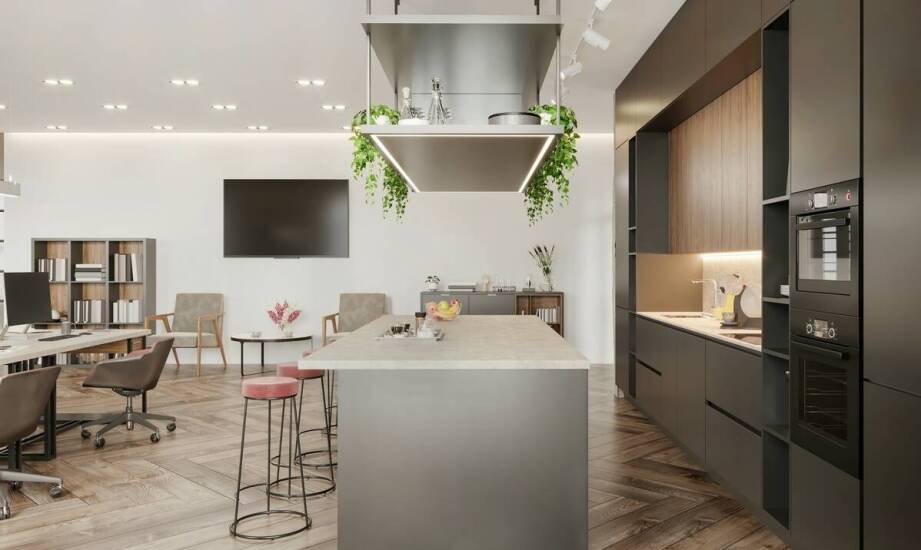 Wpływ wyspowych okapów na jakość powietrza w kuchni