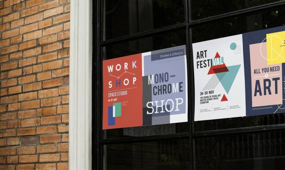 Druk wielkoformatowy a promocja marki – jakie możliwości są?