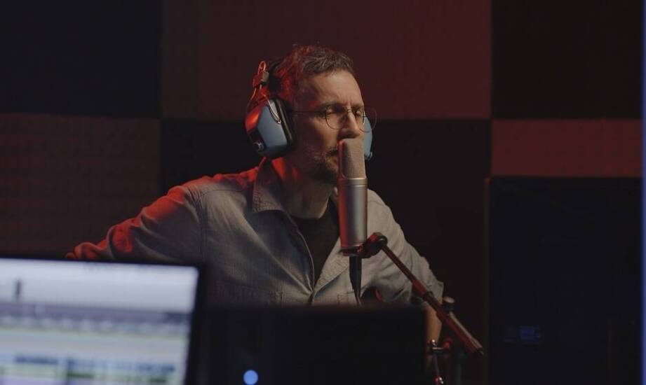 Proces doboru odpowiedniego lektora w banku głosów.