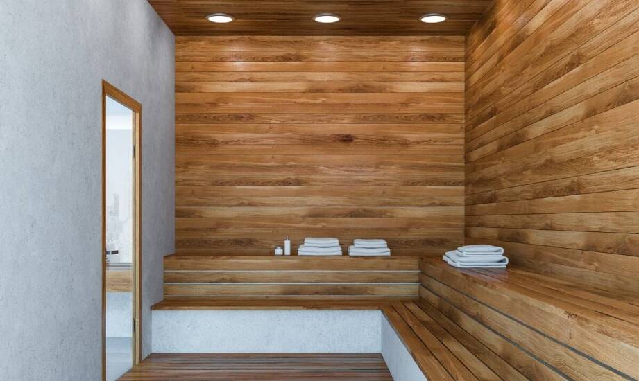 We Wdzydzach jako idealnym miejscu na relaks z jacuzzi i sauną.