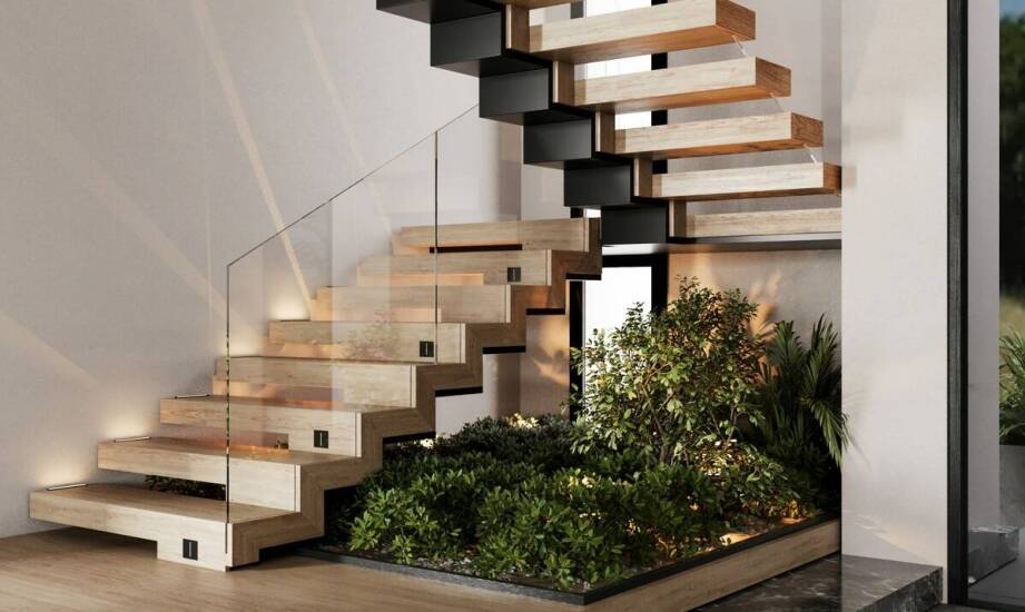 Jakie kolory światła najlepiej sprawdzą się w oświetleniu dywanowych schodów?