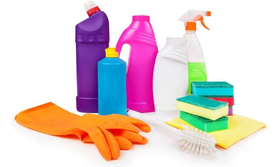 Profesjonalne środki do eliminacji kleju z powierzchni szklanych po taśmie dwustronnej