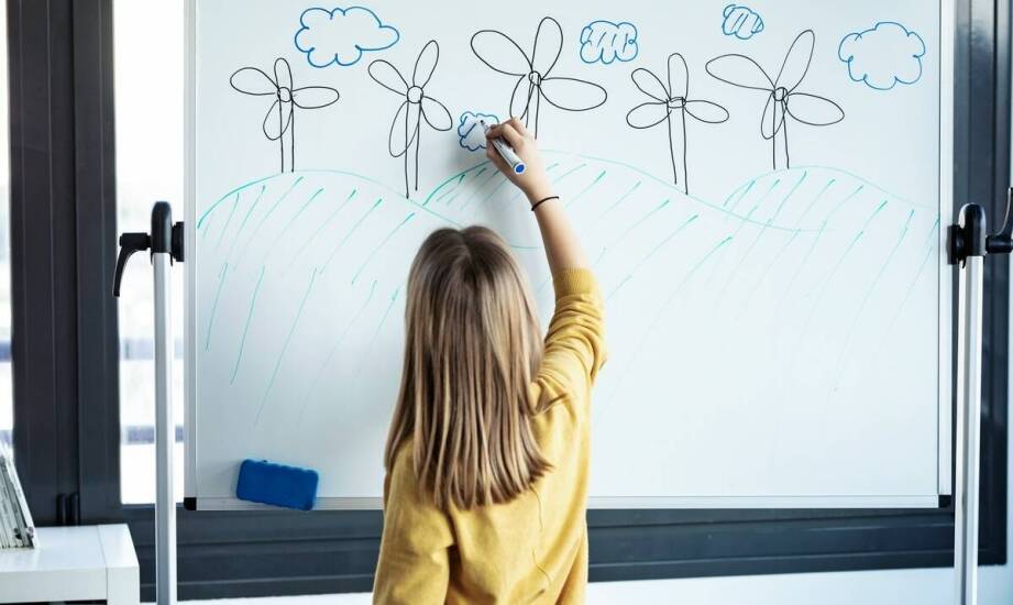 Czy biała magnetyczna tablica ułatwi lekcje?