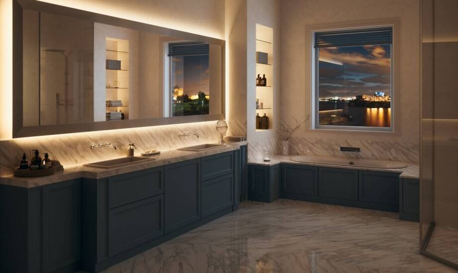 Jakie kolory światła wybrać do podświetlanych luster?