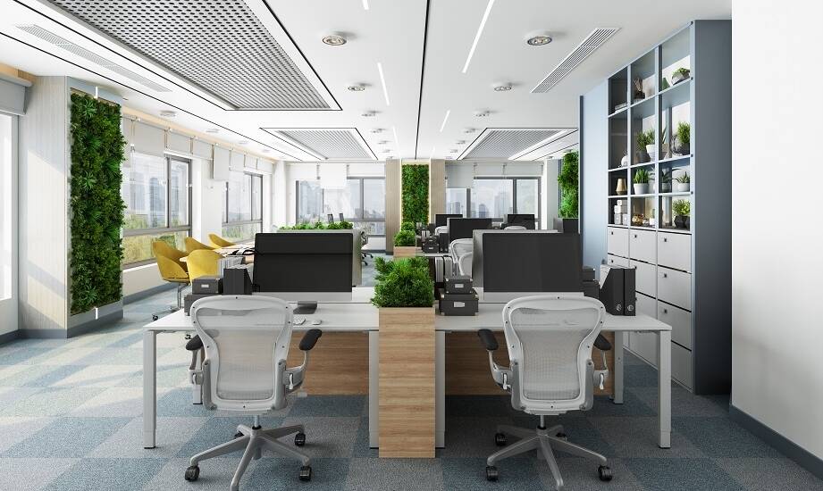Jak nowoczesne biurowe powierzchnie wspierają pracę hybrydową?