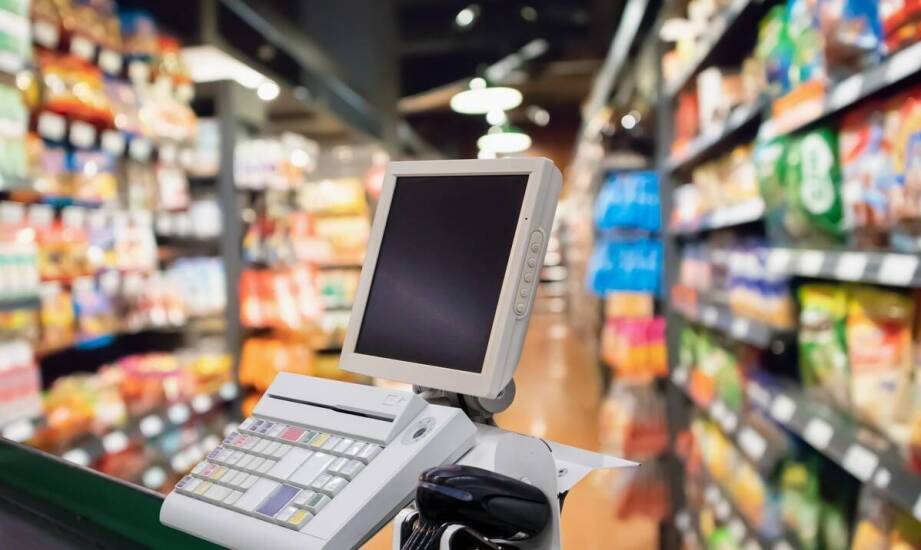 Proces składania zamówień na artykuły spożywcze w hurtowni online.