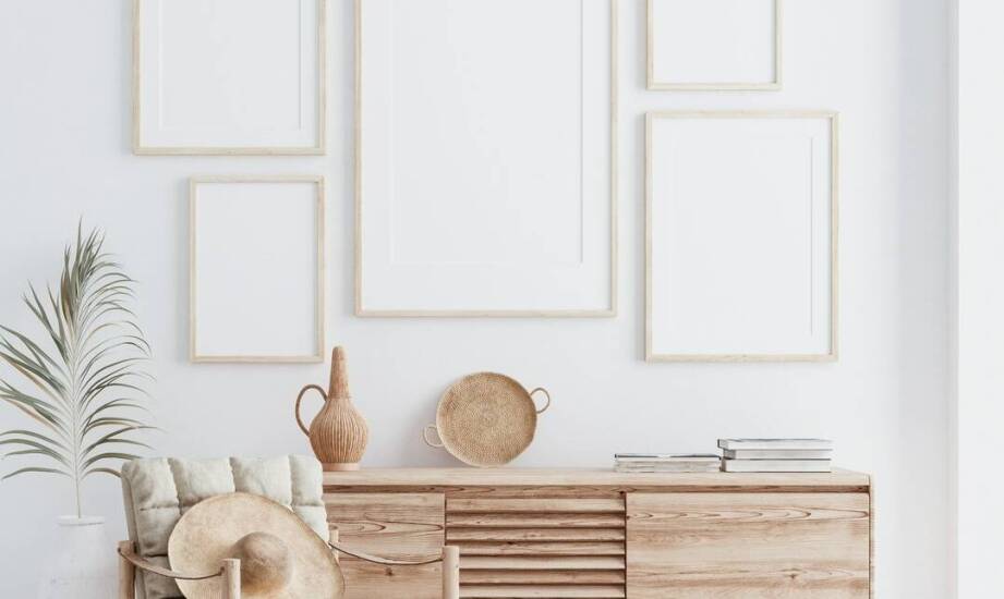 Jakie materiały najlepiej komponują się z dużymi ramami drewnianymi na zdjęcia?