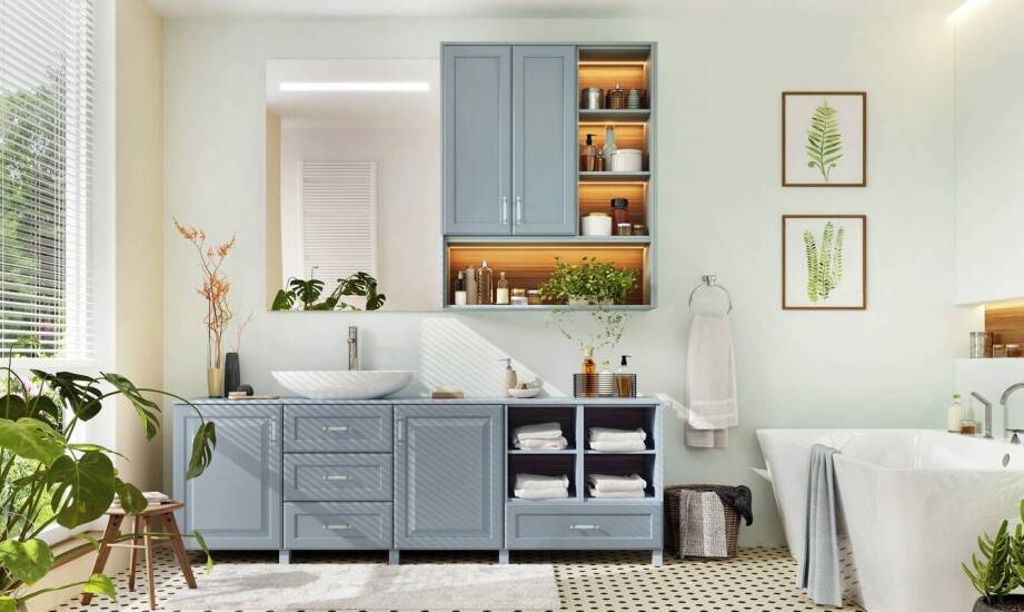 Ergonomia i funkcjonalność w projektowaniu szafek na zamówienie pod umywalkę