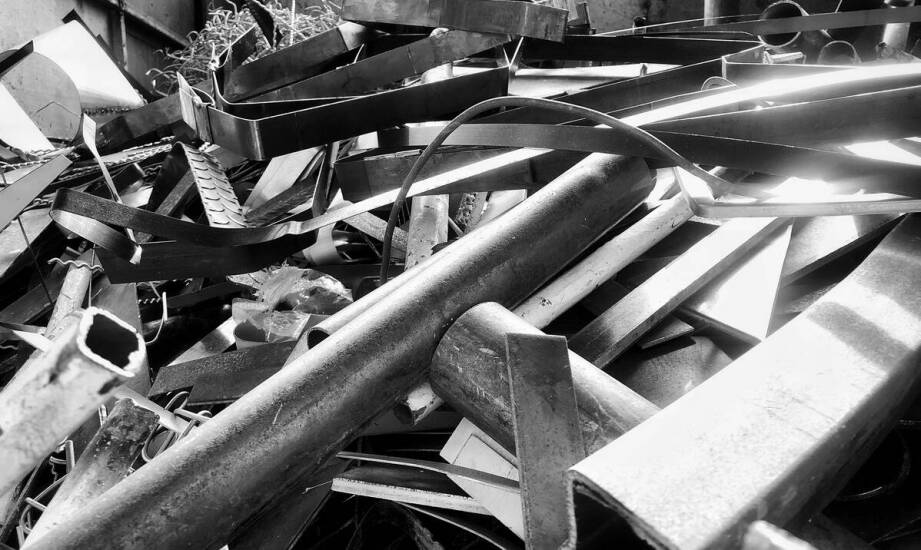 Różnorodność metali przyjmowanych w punkcie skupu złomu