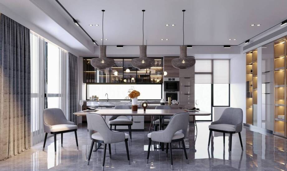 Najlepsze rozwiązania oświetleniowe nad barek w kuchni dla małych przestrzeni.