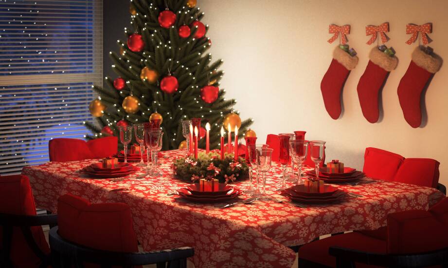Jak wybrać odpowiedni rozmiar bożonarodzeniowego obrusu do swojego stołu?