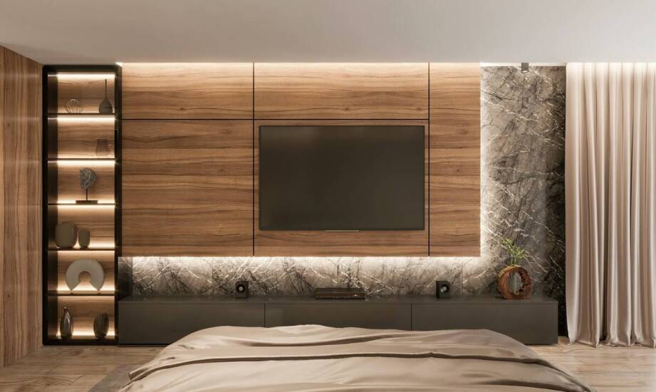 Dekoracyjne półki pod TV w salonie – jak stworzyć spójną aranżację?