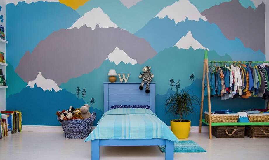 Jakie kolory dominują w fototapetach do dziecięcych pokoi?