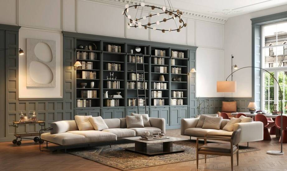 Sztuka aranżacji – pikowane meble jako centralny element w salonie