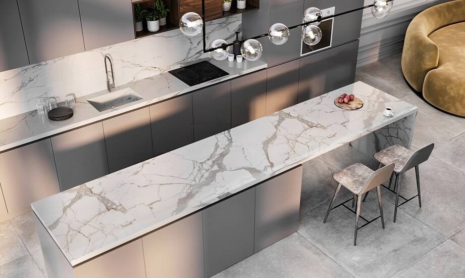 Estetyka i funkcjonalność marmurowych blatów w nowoczesnej kuchni