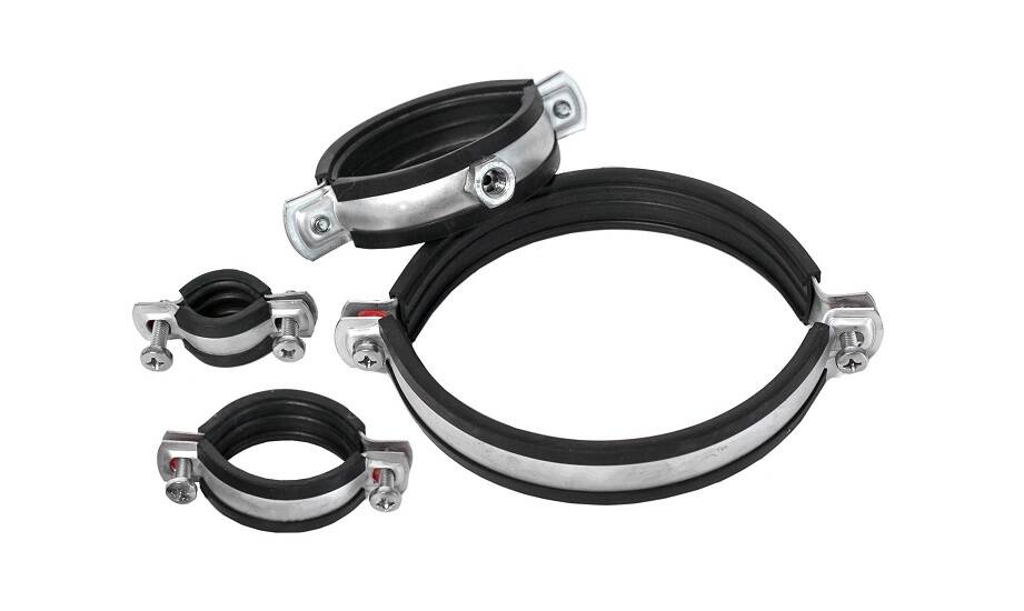 Porównanie uchwytów do rur z różnych materiałów