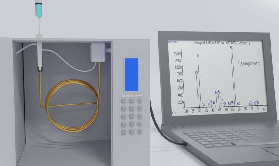 Jakie korzyści niesie użycie ciężkiej wody d2o w chromatografii gazowej?